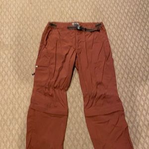 REI zip off pants to shorts UPF nylon